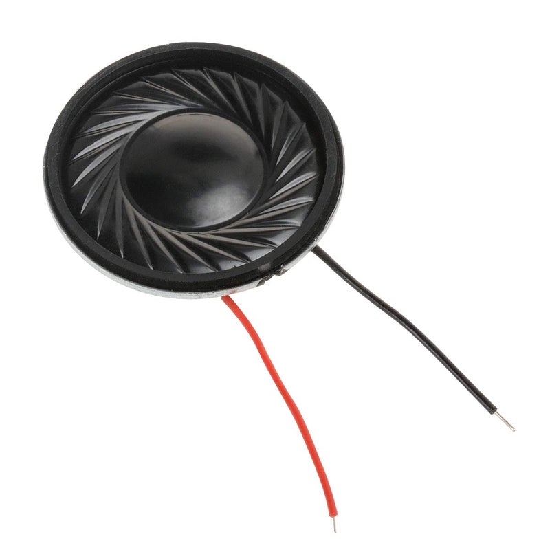 YXQ 2W 8 Ohm Micro Internal Speaker Magnet Loudspeaker 28mm Dia Round Metal Shell Wire DIY Slim PC Laptop(4Pcs) - Image 3